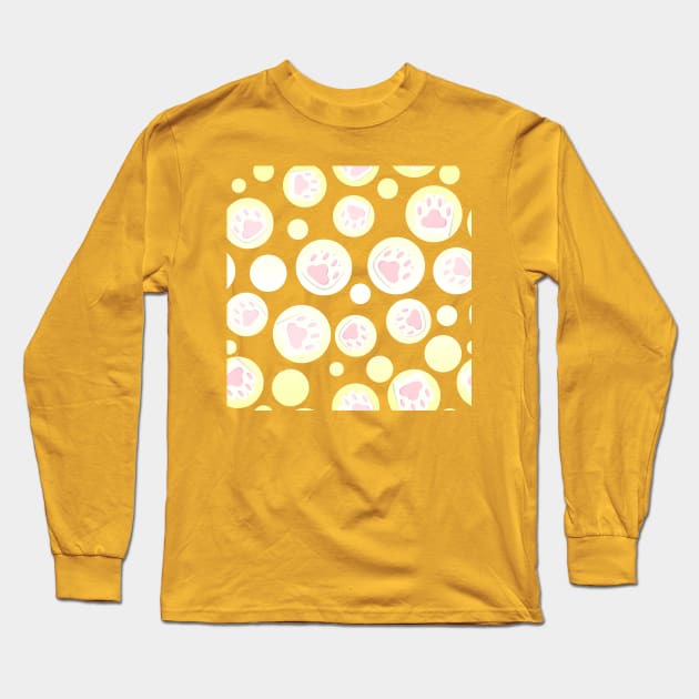 Footprint Long Sleeve T-Shirt by cutequokka